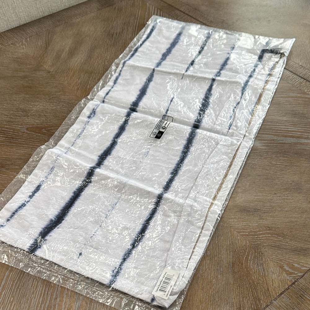 Serena and Lily Capitola Striped White and Blue sham 14x30